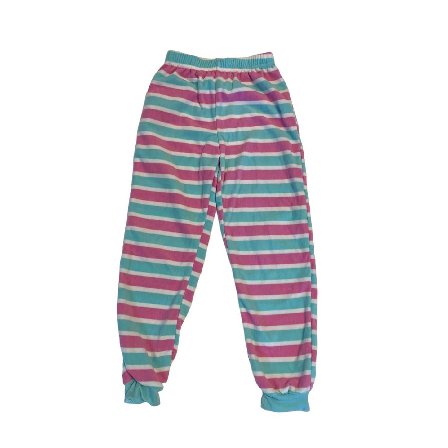 Dunnes Stores Pyjama Set Age 9 Blue and Pink Koala Bear Fleece Long Sleeve