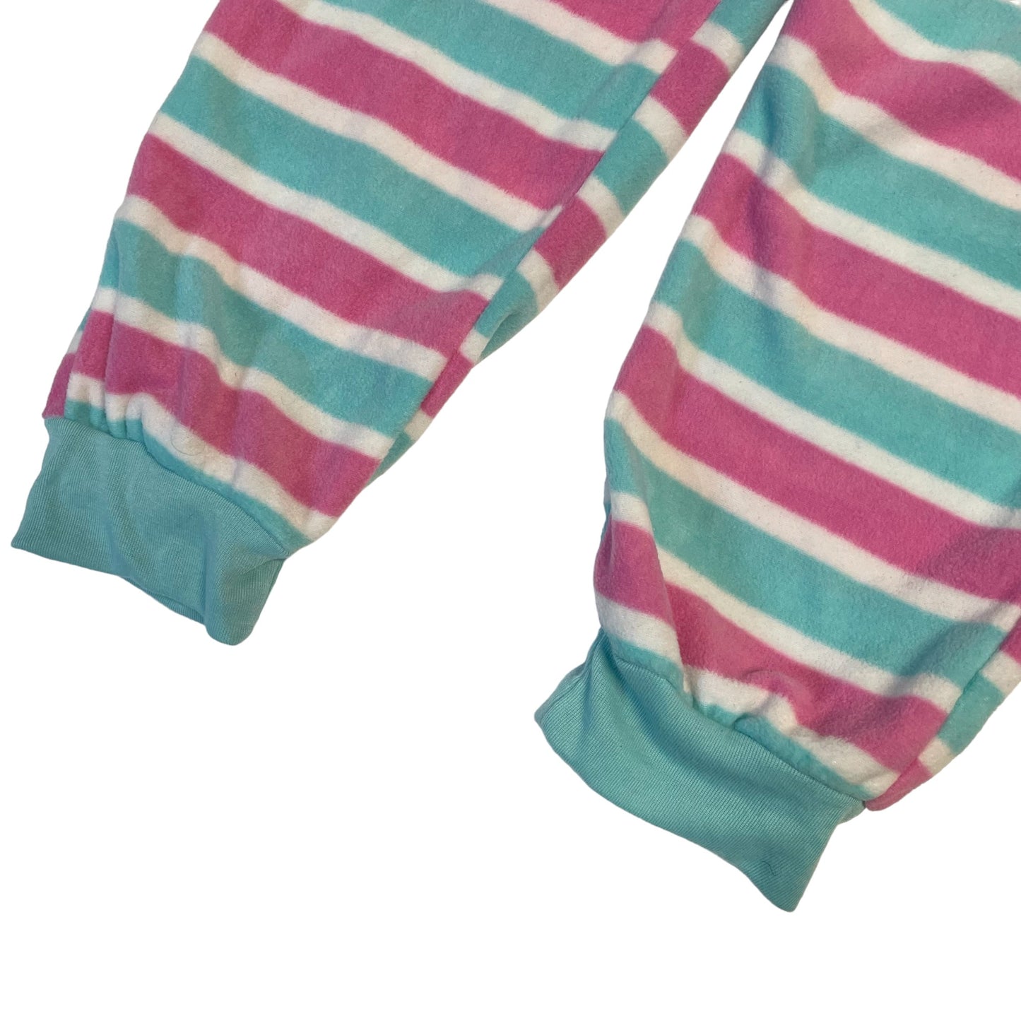 Dunnes Stores Pyjama Set Age 9 Blue and Pink Koala Bear Fleece Long Sleeve