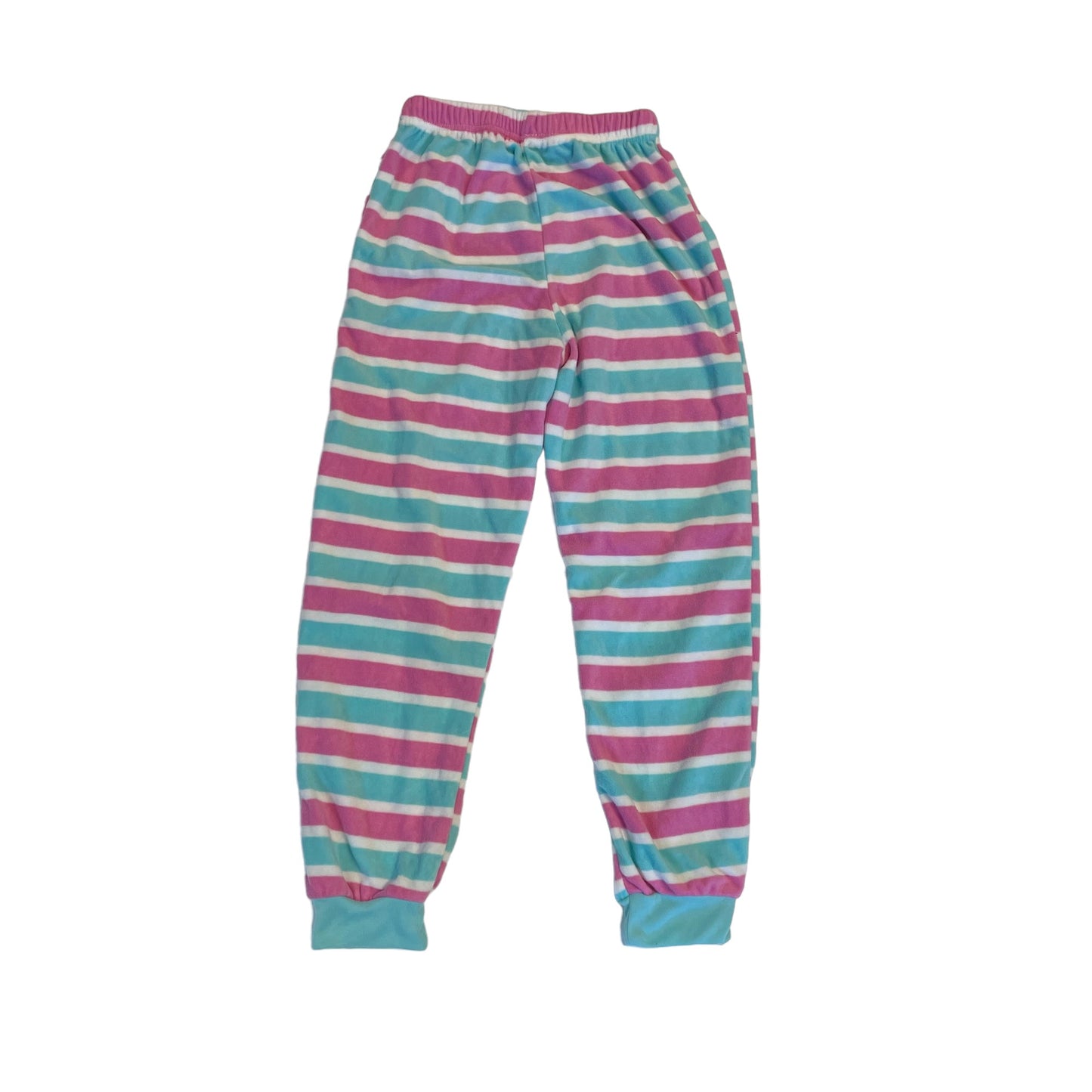 Dunnes Stores Pyjama Set Age 9 Blue and Pink Koala Bear Fleece Long Sleeve