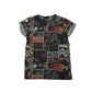 Next T-Shirt 6-7 Years Black STAR WARS Comic style Print