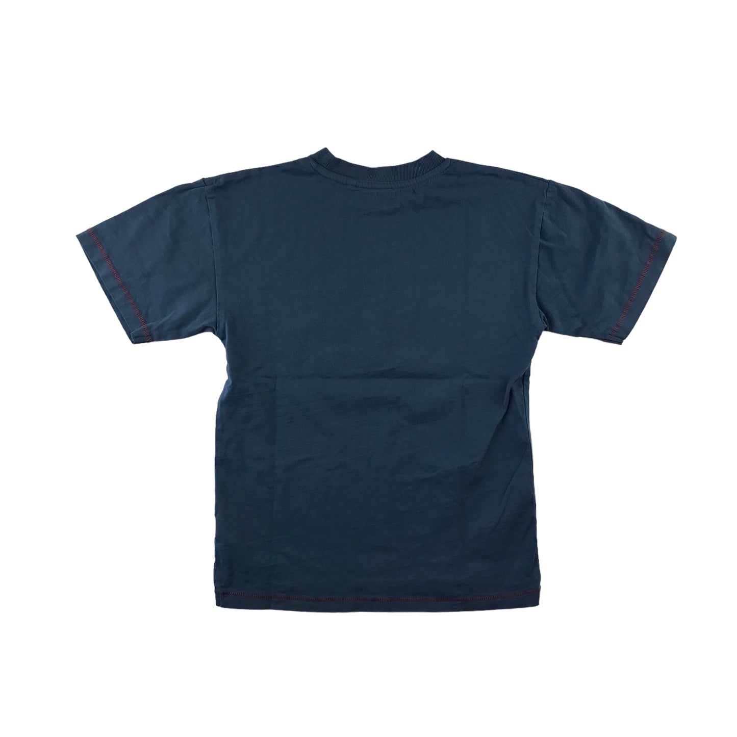 Next T-Shirt 6-7 Years Blue Football Graphic Tee