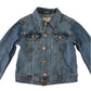 & Jacket UK 8 blue denim jacket cotton elastane