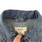 & Jacket UK 8 blue denim jacket cotton elastane