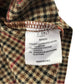 John Galt 10-11 years brown check skirt polyester viscose elastane