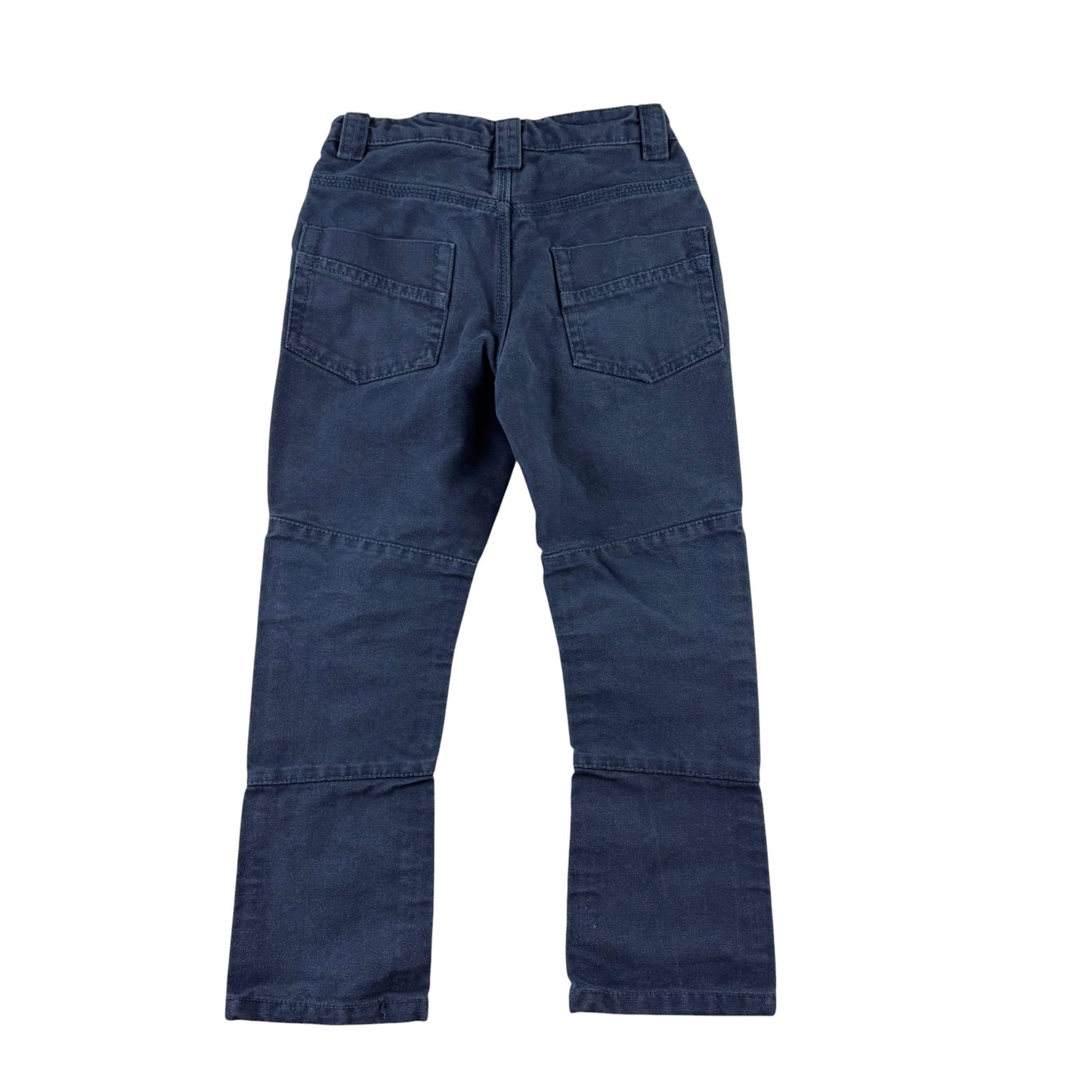 John Lewis 6 years navy blue cargo style trousers cotton