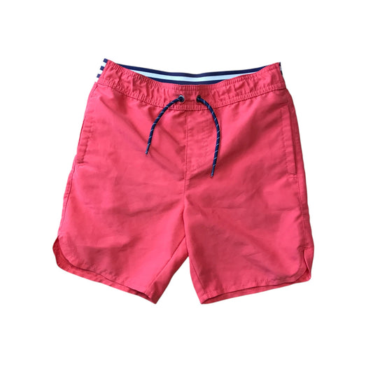 John Lewis 6-7 years coral swim trunks polyester