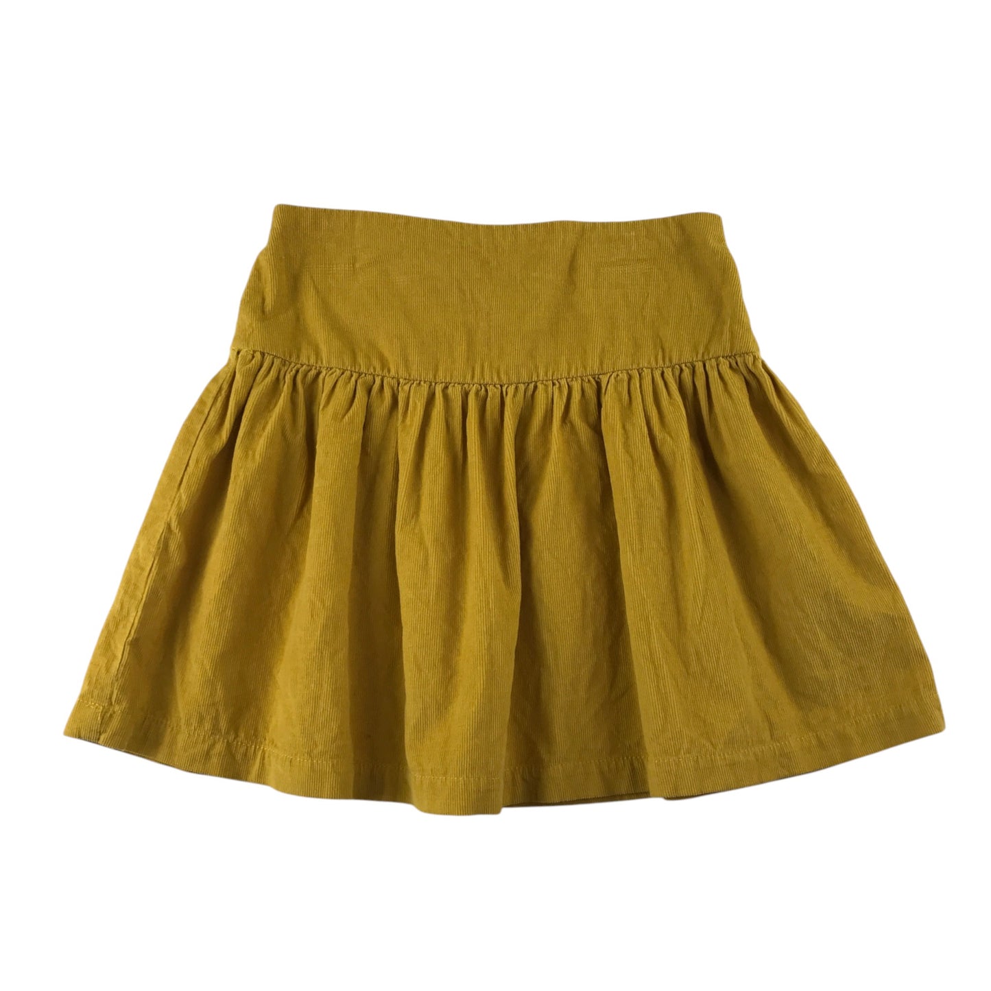 Jojo Maman Bebe 5-6 years mustard yellow skirt cotton