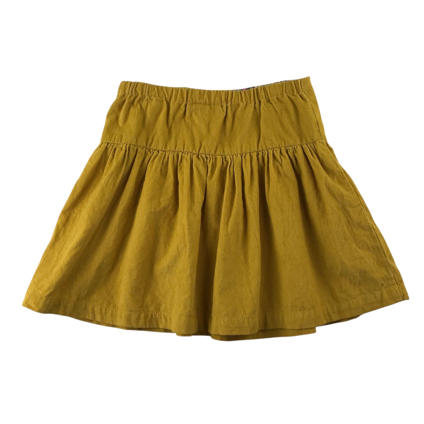 Jojo Maman Bebe 5-6 years mustard yellow skirt cotton
