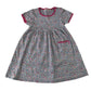 Jojo Maman Bebe 5-6 years pink and blue floral cotton dress