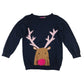Joules 6 years dark blue festive jumper