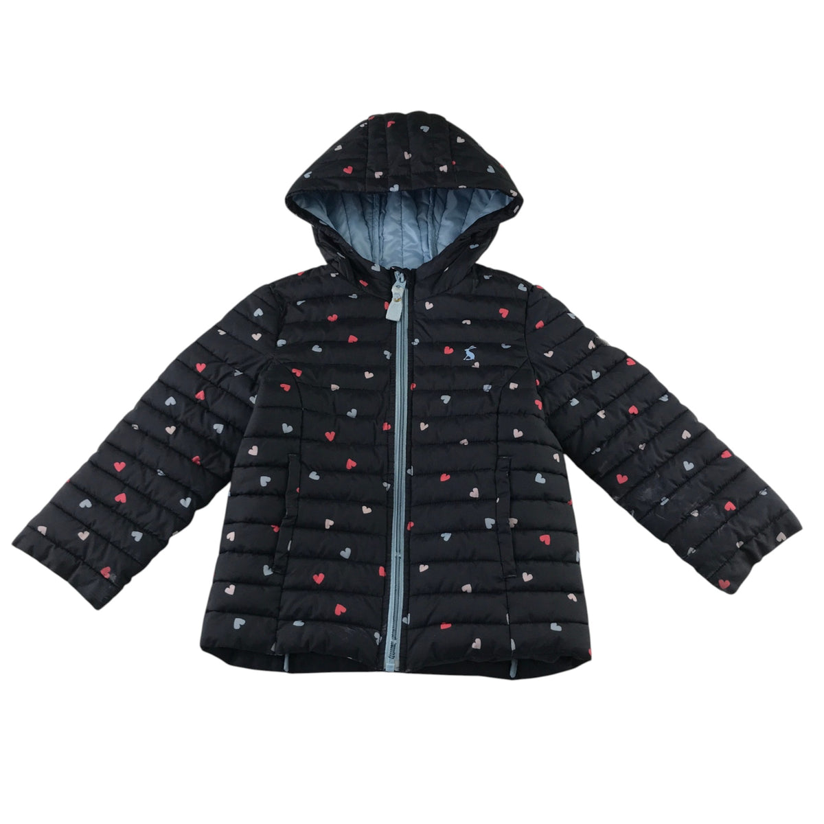 Joules 6 years dark blue puffer jacket polyester