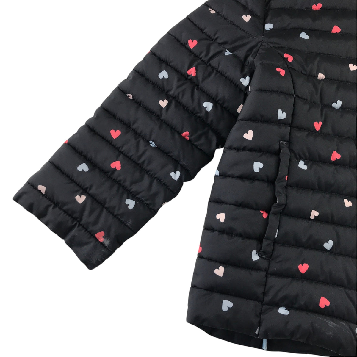 Joules 6 years dark blue puffer jacket polyester