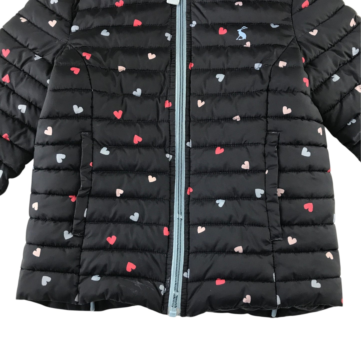 Joules 6 years dark blue puffer jacket polyester