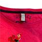 Joules 9-10 years pink t-shirt Christmas animals cotton