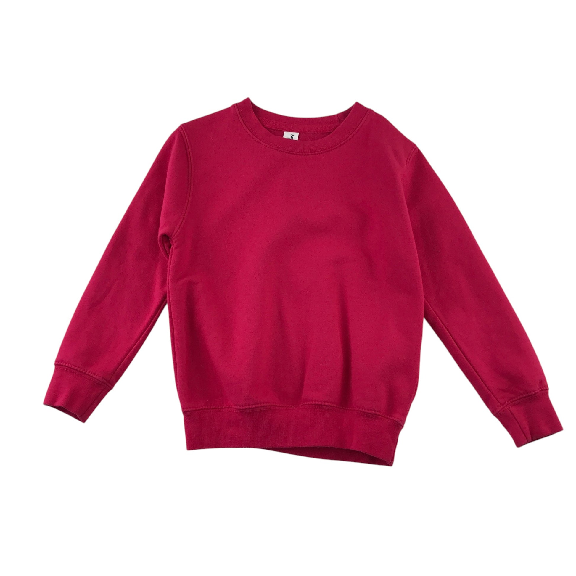JustHoods 5-6 years bright pink sweater cotton polyester