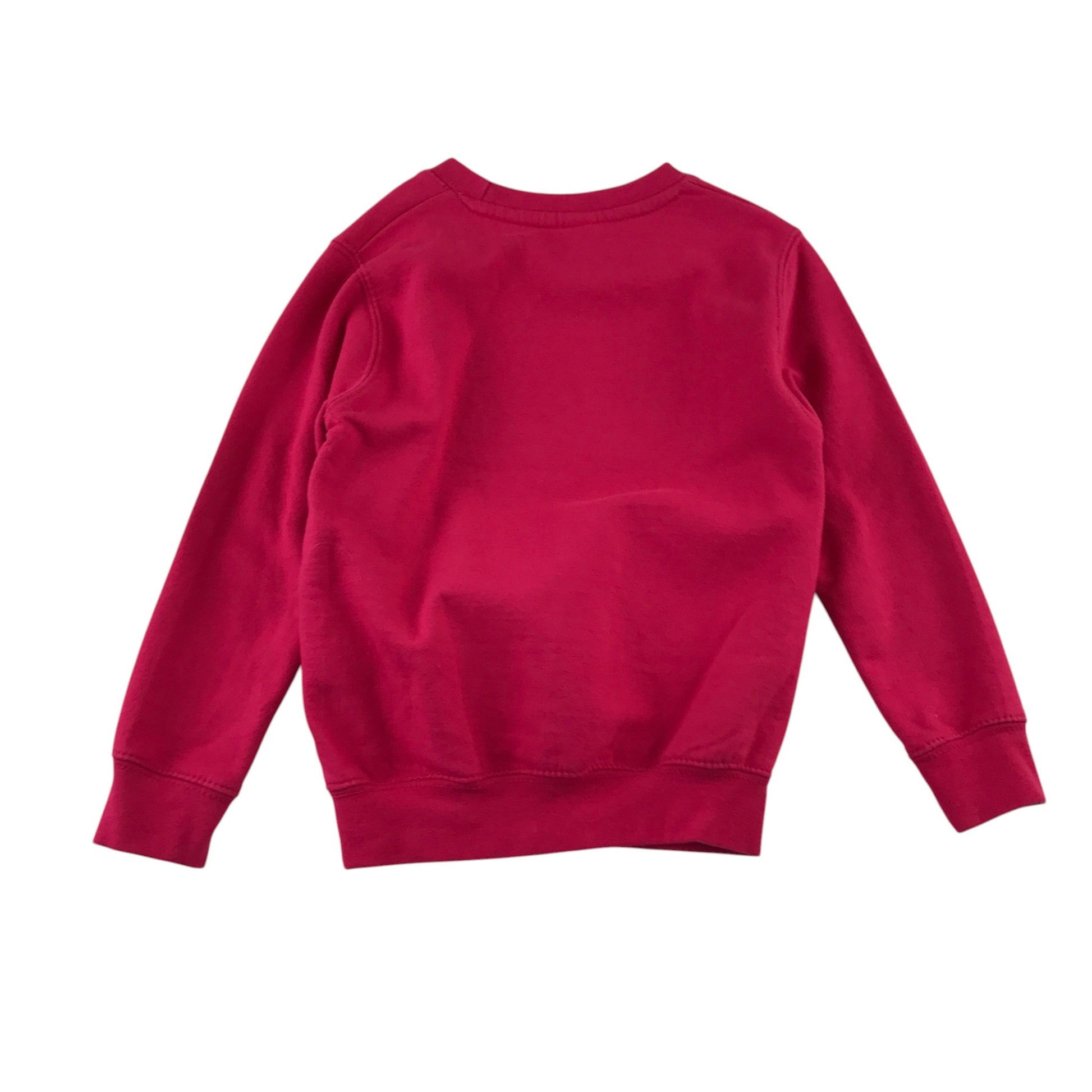 JustHoods 5-6 years bright pink sweater cotton polyester