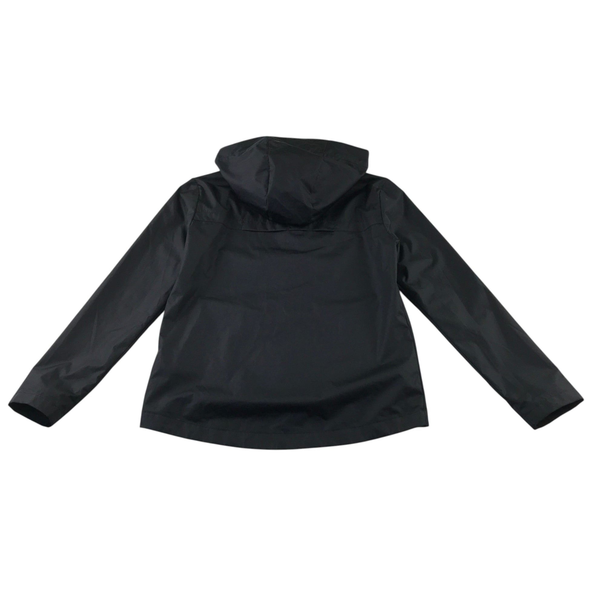 Kipsta 9-10 years black showerproof windbreaker polyester