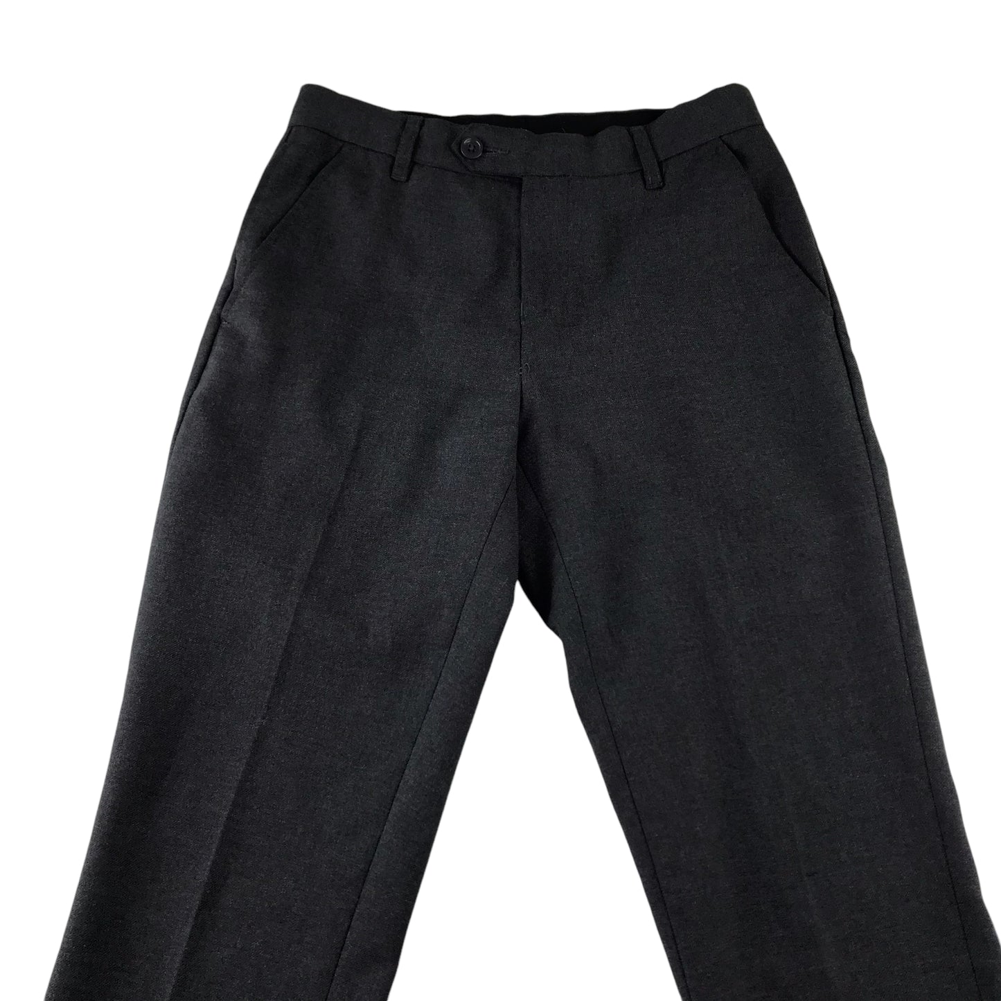 Trousers 10-12 Years Grey Smart Formal long fit