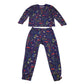 LL Bean 5-6 years purple pyjama set polyester