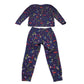 LL Bean 5-6 years purple pyjama set polyester