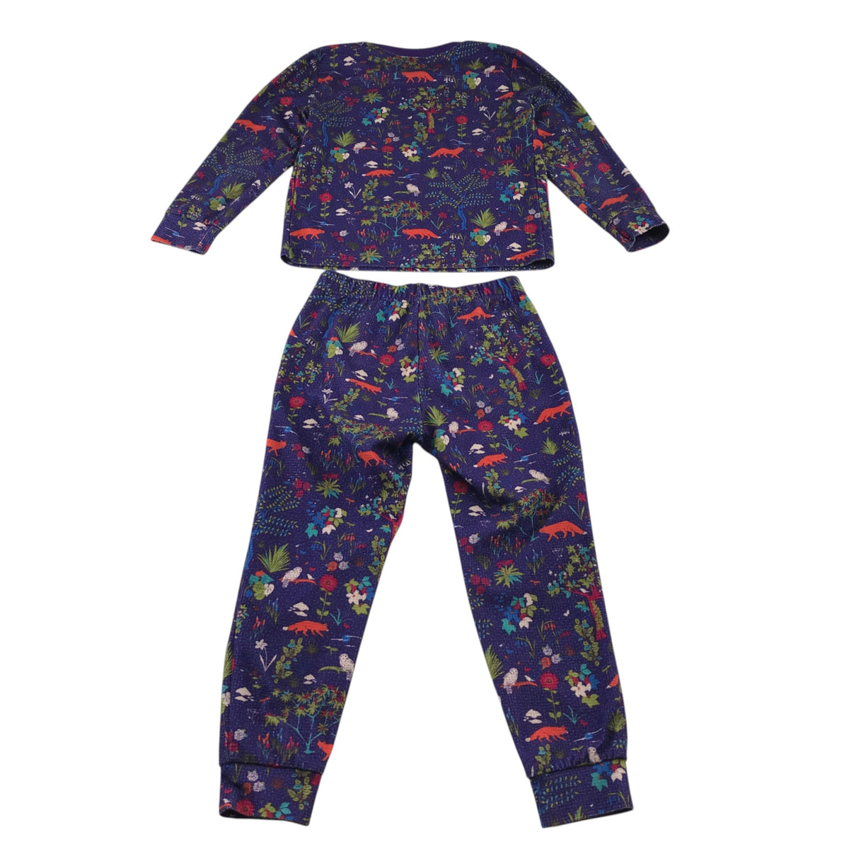 LL Bean 5-6 years purple pyjama set polyester
