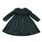 Leigh Tucker Willow 5-6 years green dress autumnal leaves cotton