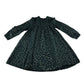 Leigh Tucker Willow 5-6 years green dress autumnal leaves cotton