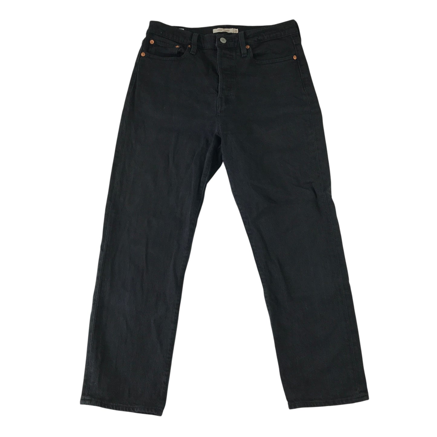 Levi's W29 L26 black Wedgie Straight denim jeans