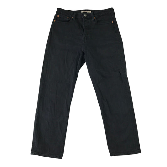 Levi's W29 L26 black Wedgie Straight denim jeans