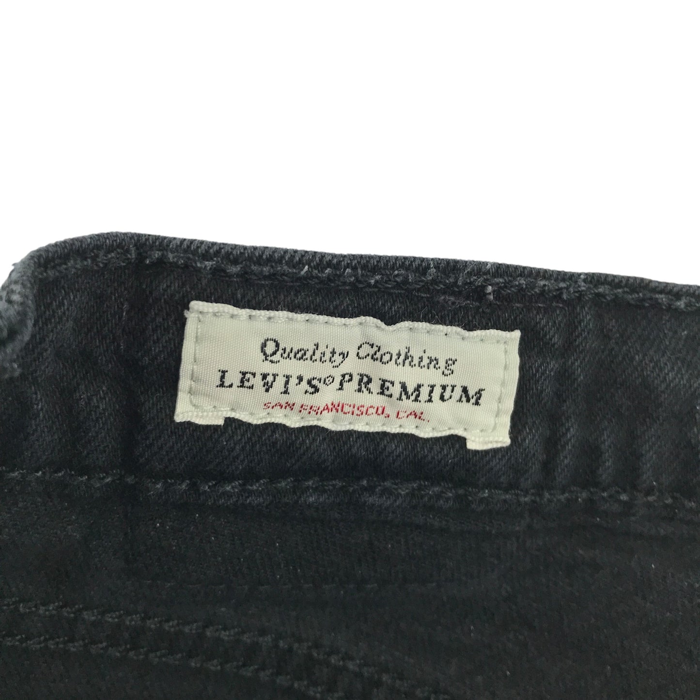 Levi's W29 L26 black Wedgie Straight denim jeans