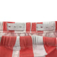 Lindex and Primark summer bundle 6-7 years burnt orange t-shirt and stripy shorts cotton elastane