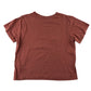 Lindex and Primark summer bundle 6-7 years burnt orange t-shirt and stripy shorts cotton elastane