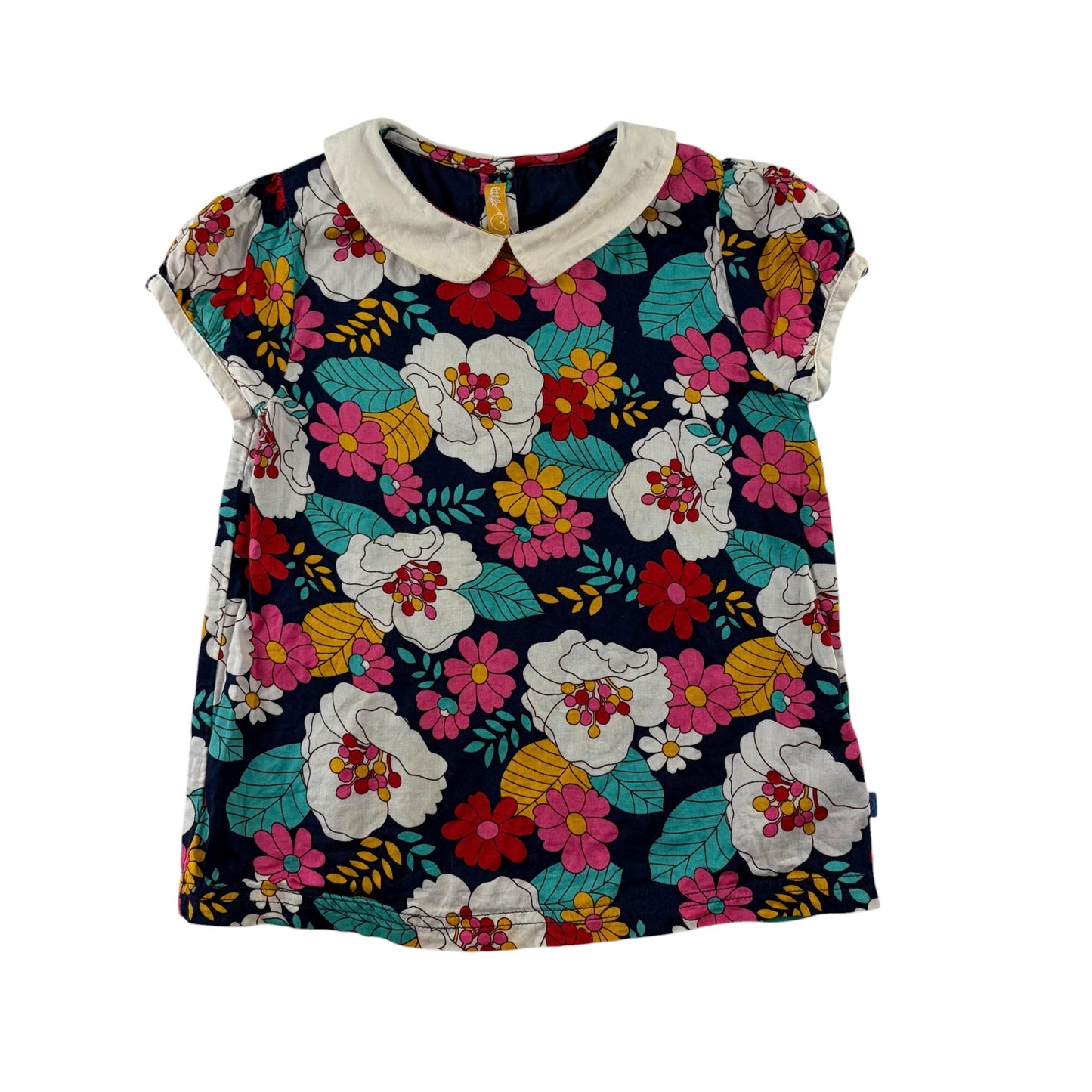 Little Bird 5-6 years multicolour floral blouse cotton