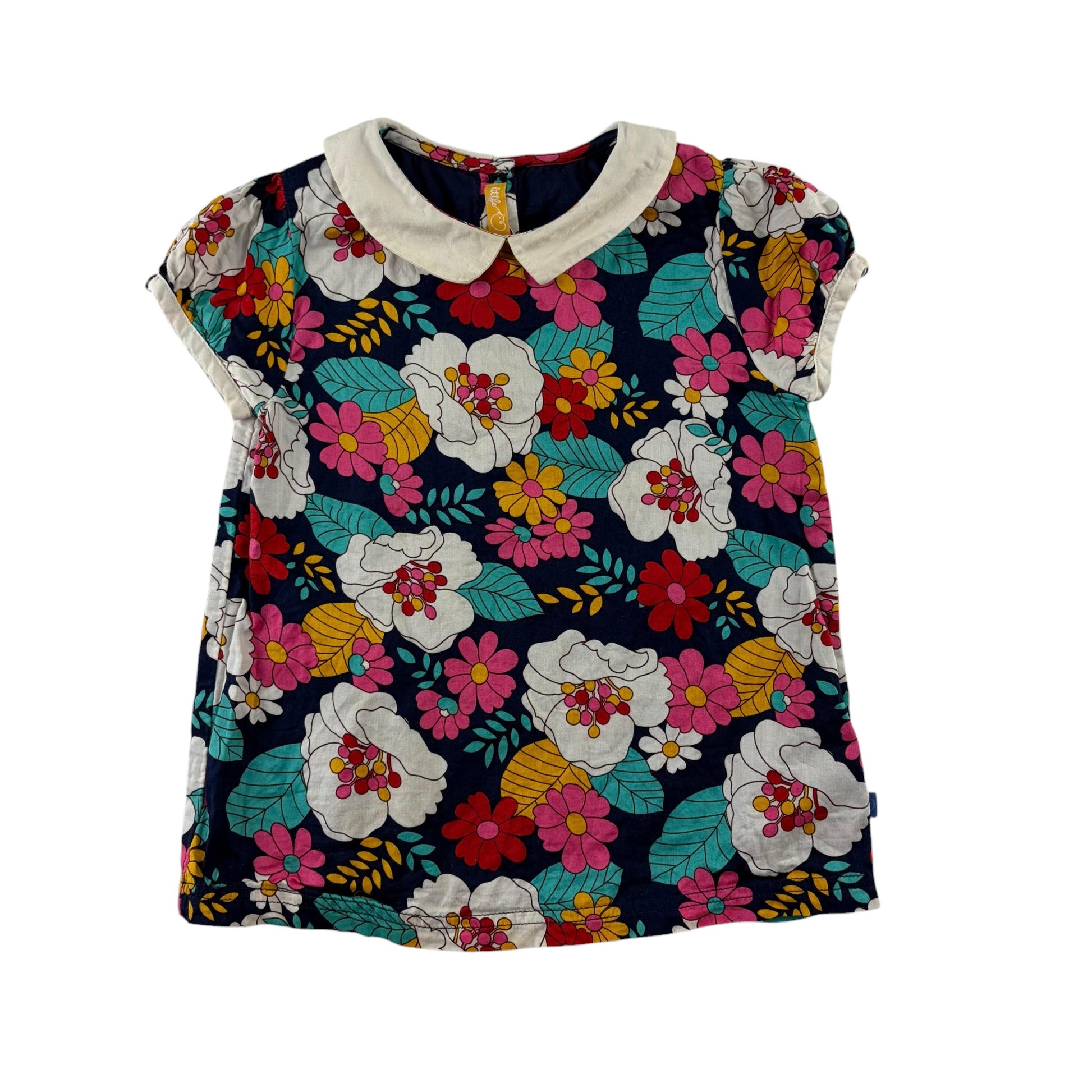 Little Bird 5-6 years multicolour floral blouse cotton