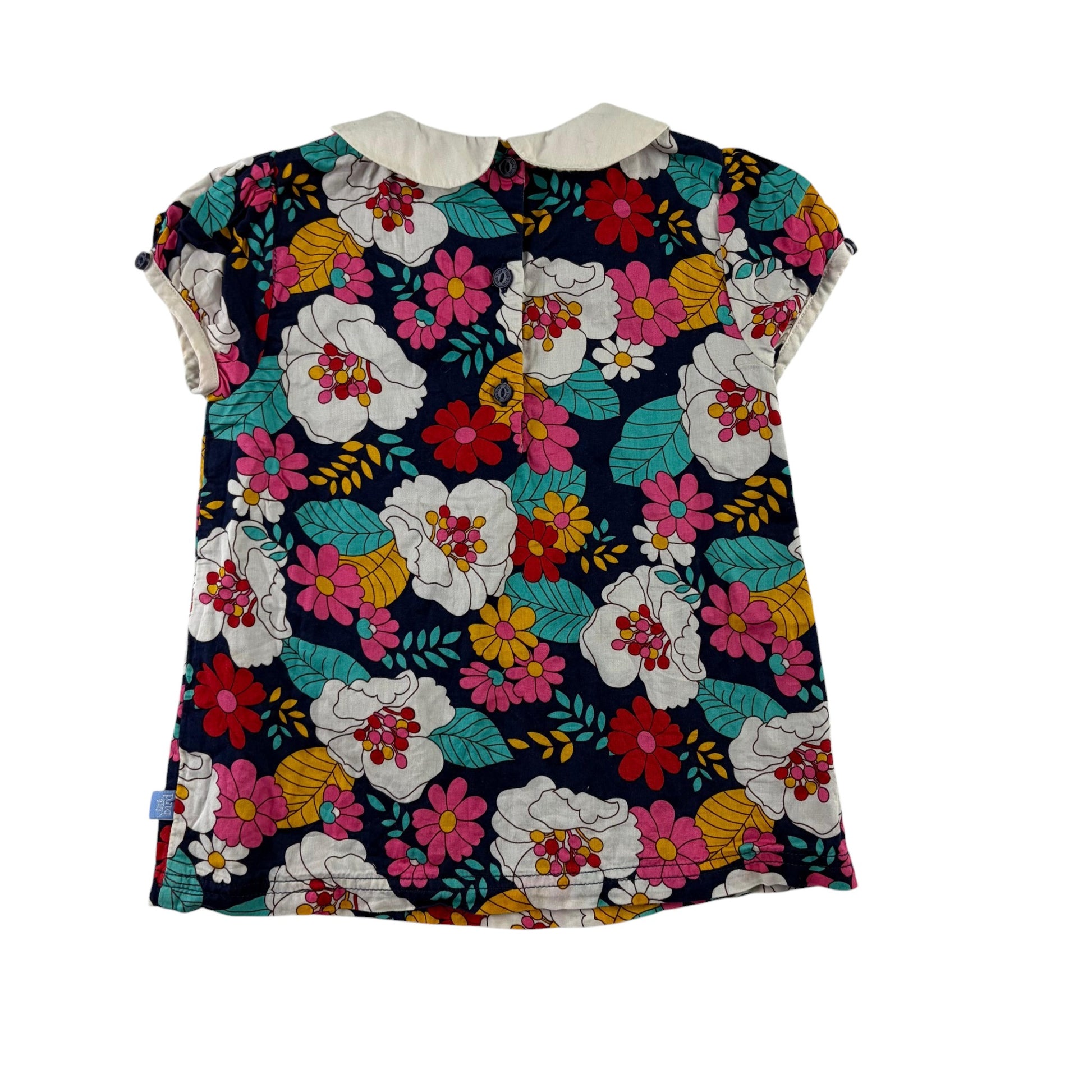 Little Bird 5-6 years multicolour floral blouse cotton