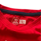 Little Kids 7-8 years red t-shirt Christmas Santa print cotton