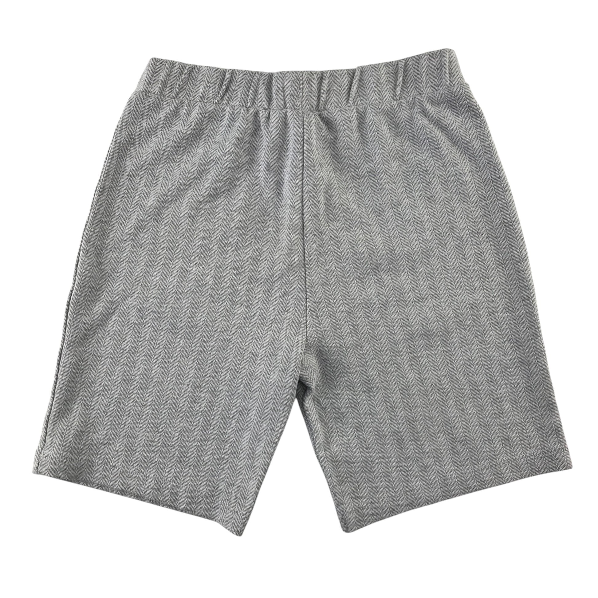 Little Kids and George summer bundle 8-9 years khaki shirt and grey shorts cotton polyester
