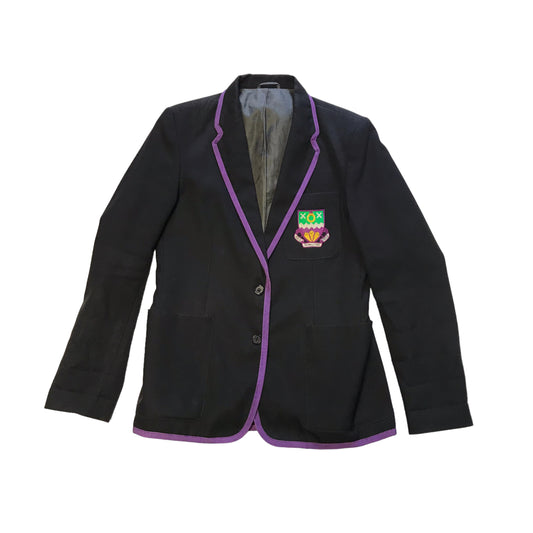 Shawlands Academy Black School Blazer Age 13