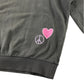 M&Co 10-11 years grey jumper cotton elastane