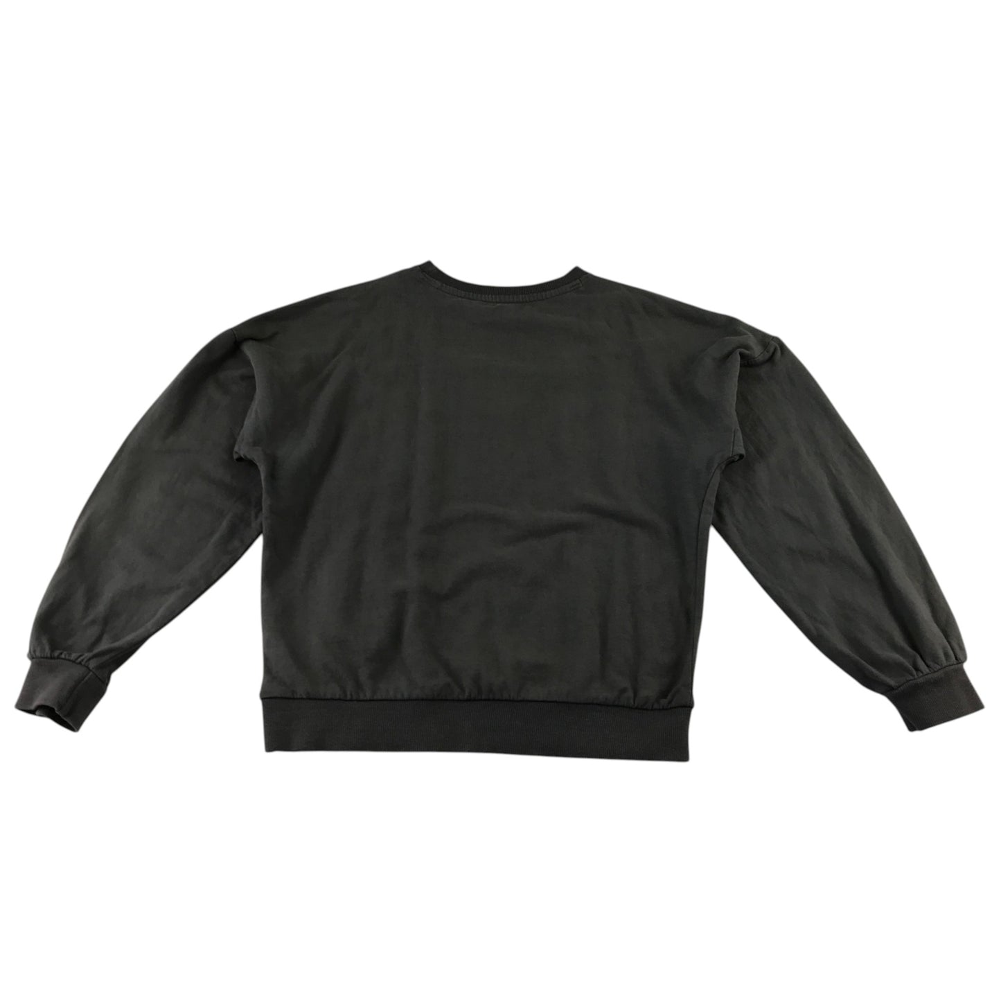 M&Co 10-11 years grey jumper cotton elastane