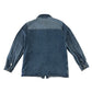 M&S 10-11 years blue panelled denim shacket