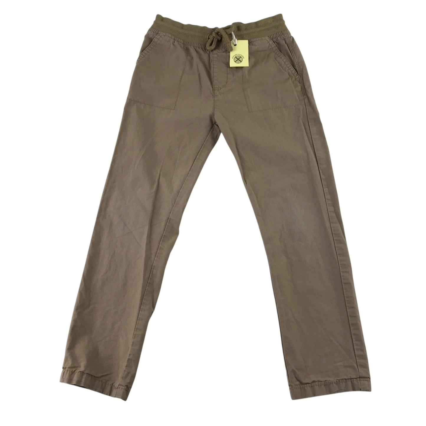 M&S 5-6 years beige trousers cotton elastane