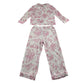 M&S 5-6 years floral pyjama set cotton modal
