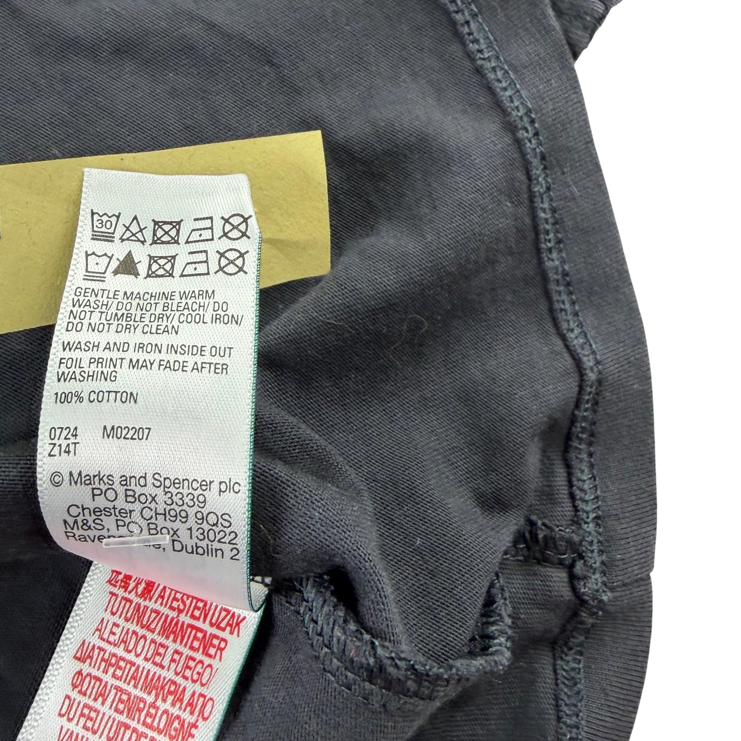 M&S 5-6 years grey dress cotton