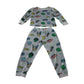 M&S 5-6 years grey marvel pyjama set polyester elastane
