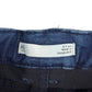 M&S 6-7 years blue denim jeans cotton polyester elastane