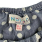 M&S 6-7 years blue polka dot blouse cotton
