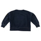 M&S 6-7 years navy blue jumper cotton polyester elastane