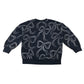 M&S 7-8 years navy jumper polyester cotton elastane