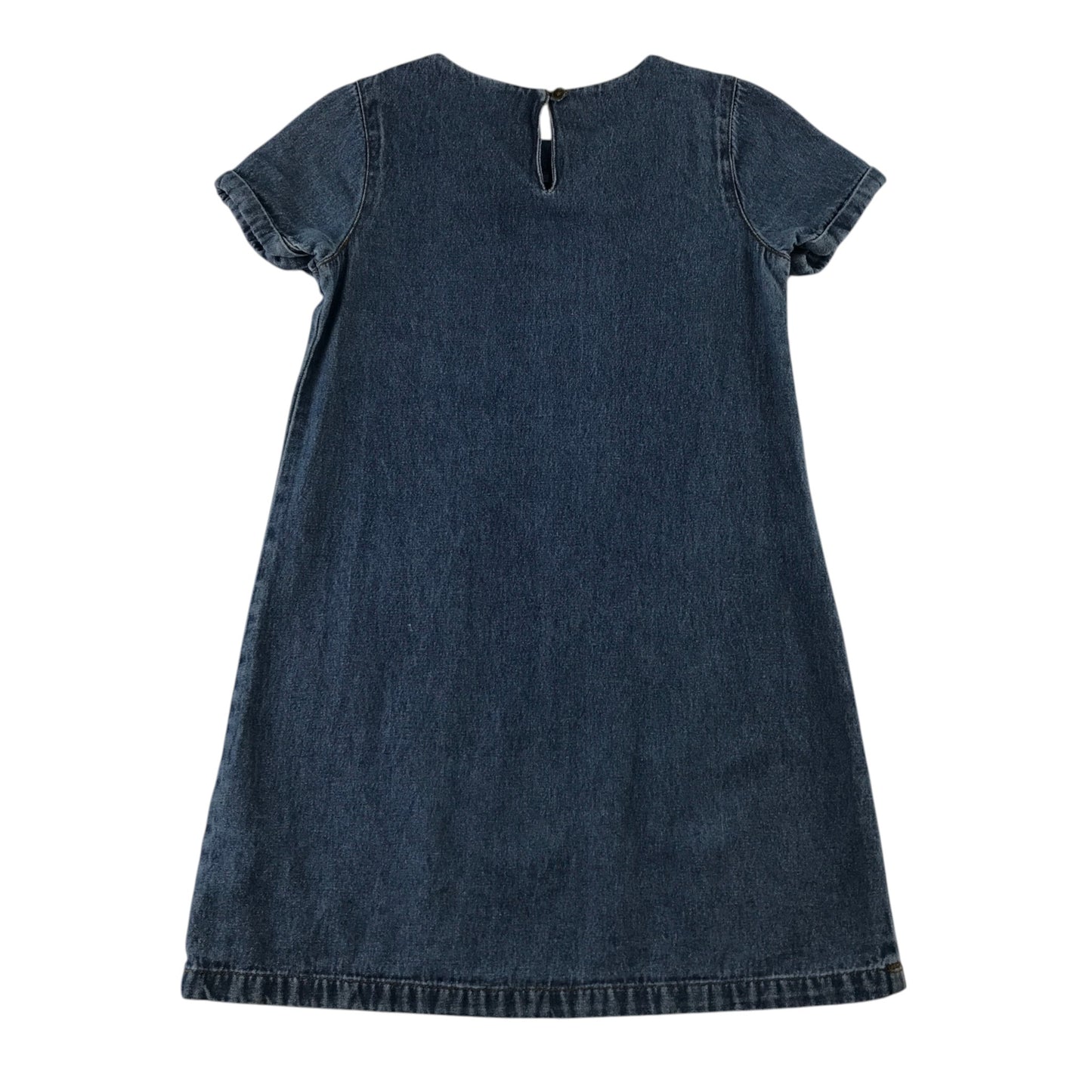 M&S 7-8 years blue dress cotton